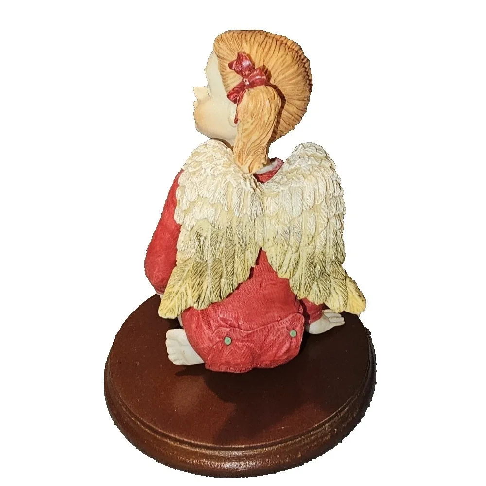 House of Lloyd 1996 Pajama Angel Figurine Christmas Around the World Decor w/Box